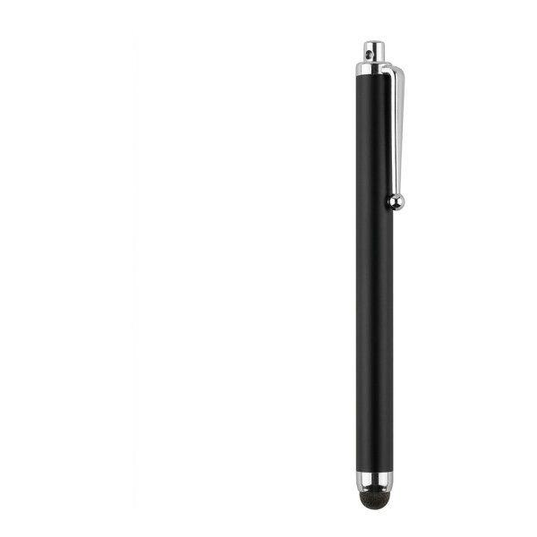 PEDEA Touchpen mit Faserspitze, schwarz  ohne Schlaufe