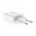 PEDEA 20W USB-C (PD) Schnellladegerät - 2-Ports Mehrfach Handy-Ladegerät mit USB-C und USB-A, weiß