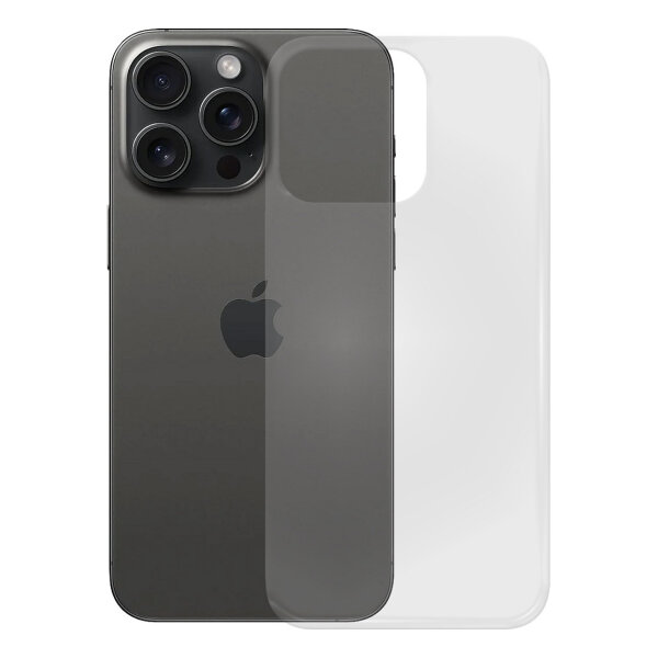 PEDEA Soft TPU Case fr iPhone 15 Pro, transparent