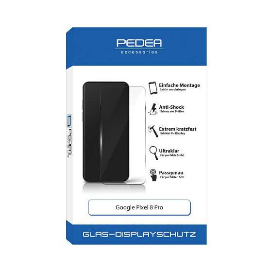 PEDEA Display-Schutzglas Google Pixel 8 Pro