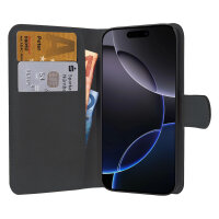 PEDEA Book Cover Classic fr Apple iPhone 16 Pro Max black