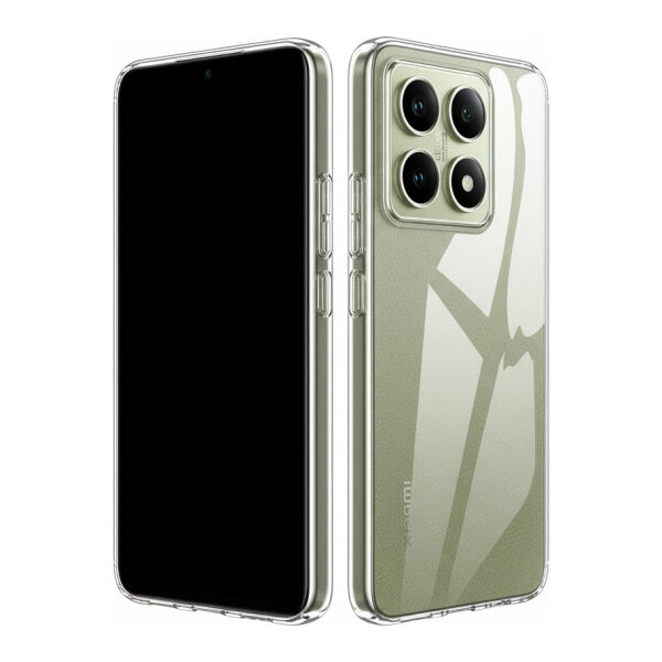 PEDEA Soft TPU Case fr Xiaomi Redmi 14T Pro, transparent
