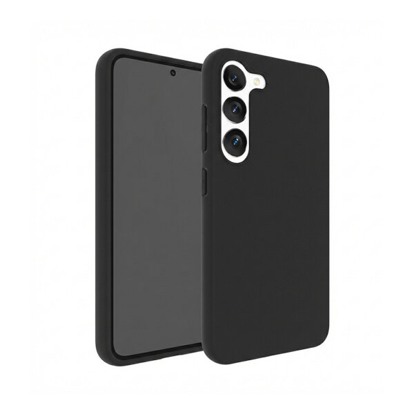 PEDEA Soft TPU Case fr Samsung Galaxy S24 FE, schwarz