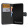 PEDEA Book Cover Classic fr Samsung Galaxy S25+ 5G, schwarz
