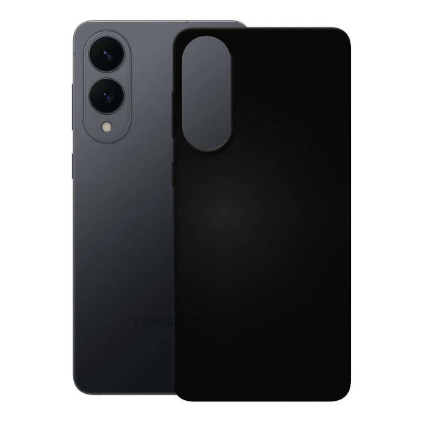 PEDEA Soft TPU Case fr Samsung Galaxy S25 Edge, schwarz