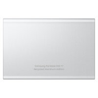 1TB Samsung Portable SSD T7 Resurrected USB-C 3.1 (10Gb/?s) Silber externe Festplatte SSD