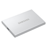 1TB Samsung Portable SSD T7 Resurrected USB-C 3.1 (10Gb/?s) Silber externe Festplatte SSD