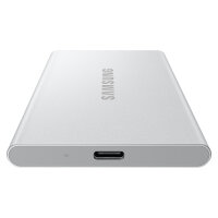 1TB Samsung Portable SSD T7 Resurrected USB-C 3.1 (10Gb/?s) Silber externe Festplatte SSD