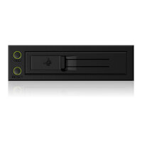 Wechselrahmen. 1xSATA/SAS 3.5" zu 1xSATA Host. EasySwap trägerlos. Stahl/ Plastik ICY BOX