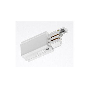 LEUCH XTS12-3 Einspeisung für GLOBAL Stromschiene SL links weiß