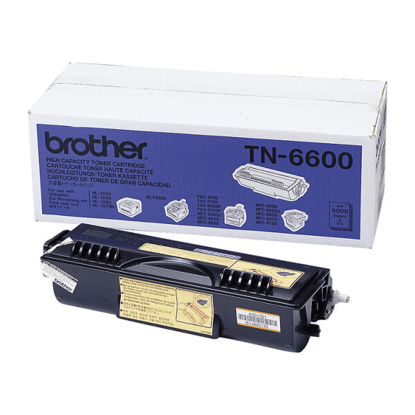 Brother Toner TN-6600 Schwarz bis zu 6.000 Seiten nach ISO 19752