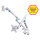 DIGITUS TIS dual 35 TFT, mech. Feder Max.10KG weiß