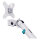 DIGITUS TIS dual 35 TFT, mech. Feder Max.10KG weiß