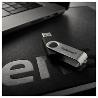 STICK Intenso USB STICK Office Line 64GB USB 3.2 GEN 1X1 silber