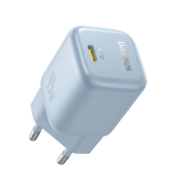 Baseus PicoGo GaN Ladegert 45W EU Blau