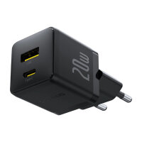 Baseus Palm USB und USB-C Ladegert 20W EU Schwarz
