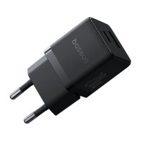Baseus Palm USB und USB-C Ladegert 20W EU Schwarz