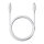 Baseus Silky Series Ladekabel Type-C auf iP 20W 2m Moon Weiß