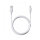 Baseus Silky Series Ladekabel USB auf iP 2.4A 1m Weiß