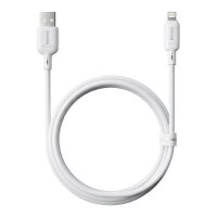 Baseus Silky Series Ladekabel USB auf iP 2.4A 2m Weiß