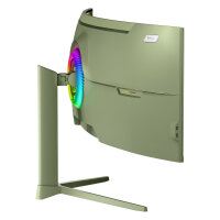 Arozzi TFT Nova 49" VA 165Hz curved waldgrün