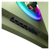 Arozzi TFT Nova 49" VA 165Hz curved waldgrün