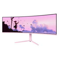 Arozzi TFT Nova 49" VA 165Hz curved pink