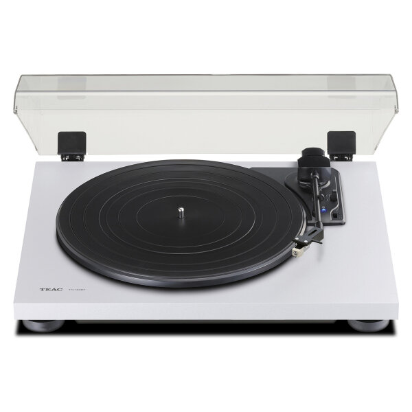 TEAC TN-180BT-A3 Bluetooth-Plattenspieler mit Audio-Technica Tonabnehmer Weiß