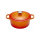 Le Creuset Signature Bräter rund 26 cm ofenrot