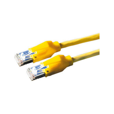 DRAKA Patchkabel Kat.6 Class E S/FTP UC900 TM21 LSOH gelb 0,5m