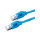 DRAKA Patchkabel Kat.6 Class E S/FTP UC900 TM21 LSOH blau 0,5m