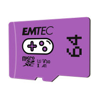 CARD Emtec m64GB UHS-I U3 V30 A1 Gaming Purple