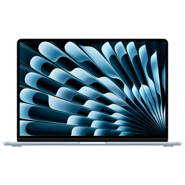 Apple MacBook Air: Apple M5 chip with 10-core CPU and 10-core GPU, 24GB, 1TB SSD - Sky Blue