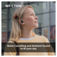 Sony WF-C710N Kabellose Noise Cancelling-Headphones True Wireless rosa