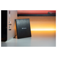 Verbatim Externer Slimline CD/DVD-Brenner mit USB-C-Anschluss