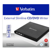 Verbatim External DVD-RW Writer SlimLine USB 2.0