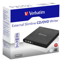 Verbatim External DVD-RW Writer SlimLine USB 2.0