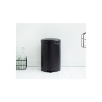 Brabantia Treteimer Newicon 20,0 L schwarz matt