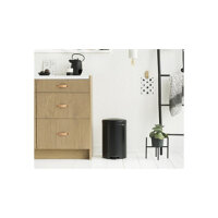 Brabantia Treteimer Newicon 20,0 L schwarz matt