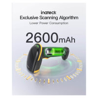 inateck Barcodescanner 23 black [BCST-23_black]