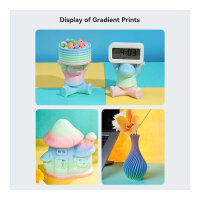 PLA 1,75mm RAINBOW W. BLOSSOM SHORT 1kg