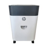 HP OneShred Auto 100CC Aktenvernichter mit Partikelschnitt bis 100 Blatt weiß
