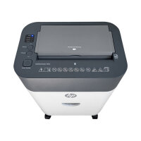 HP OneShred Auto 100CC Aktenvernichter mit Partikelschnitt bis 100 Blatt weiß
