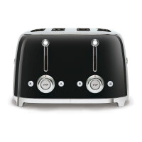 SMEG TSF03BLEU Toaster Schwarz