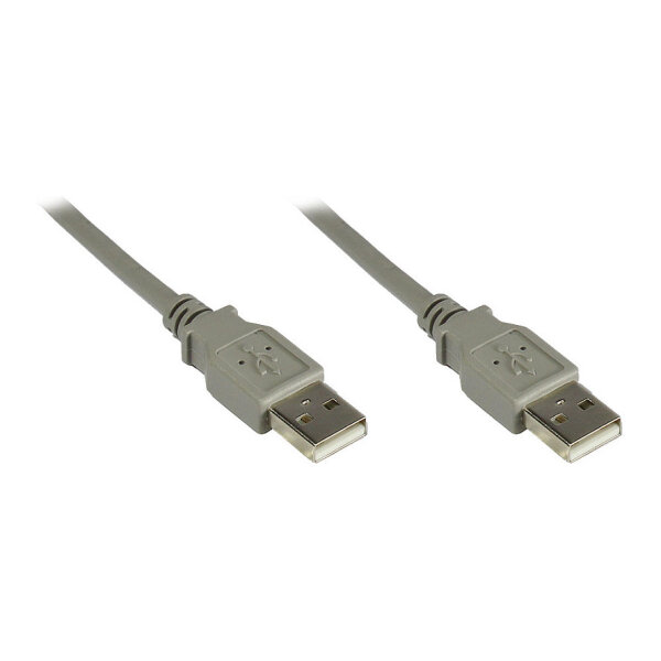 Good Connections USB2.0 Kabel A-A grau 3m