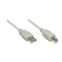 Good Connections USB2.0 Kabel A-B grau 5m