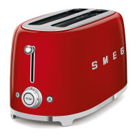 SMEG TSF02RDEU Toaster 4 Scheiben Rot