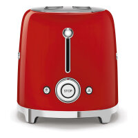 SMEG TSF02RDEU Toaster 4 Scheiben Rot