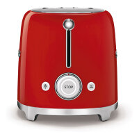 SMEG TSF02RDEU Toaster 4 Scheiben Rot