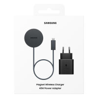 Samsung Magnet Wireless Charger 25 W mit Adadapter dark gray
